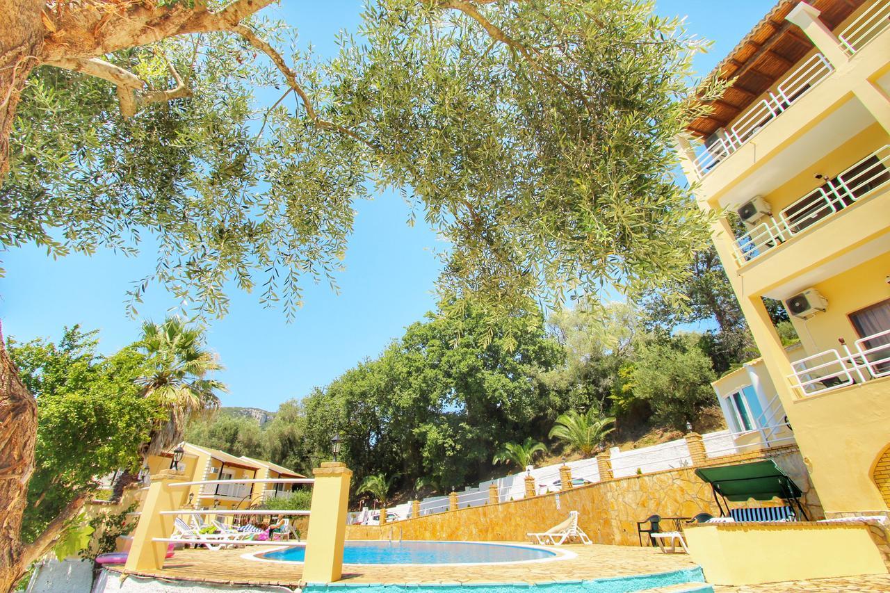 Avra Sunset Sea View Liapades Aparthotel Exterior photo